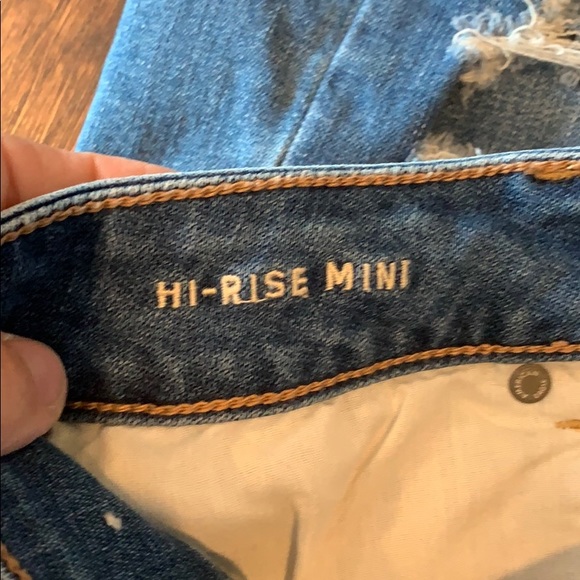 American Eagle hi rise stretch mini 4 - Picture 2 of 3